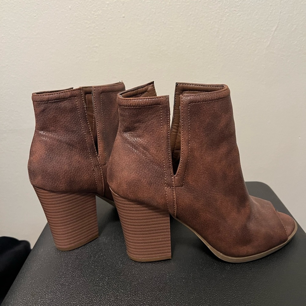 Peep toe Hippie Laundry booties